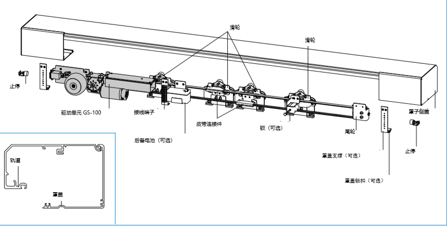 格屋丝瓜APP色版网站GS-100产品结构图片